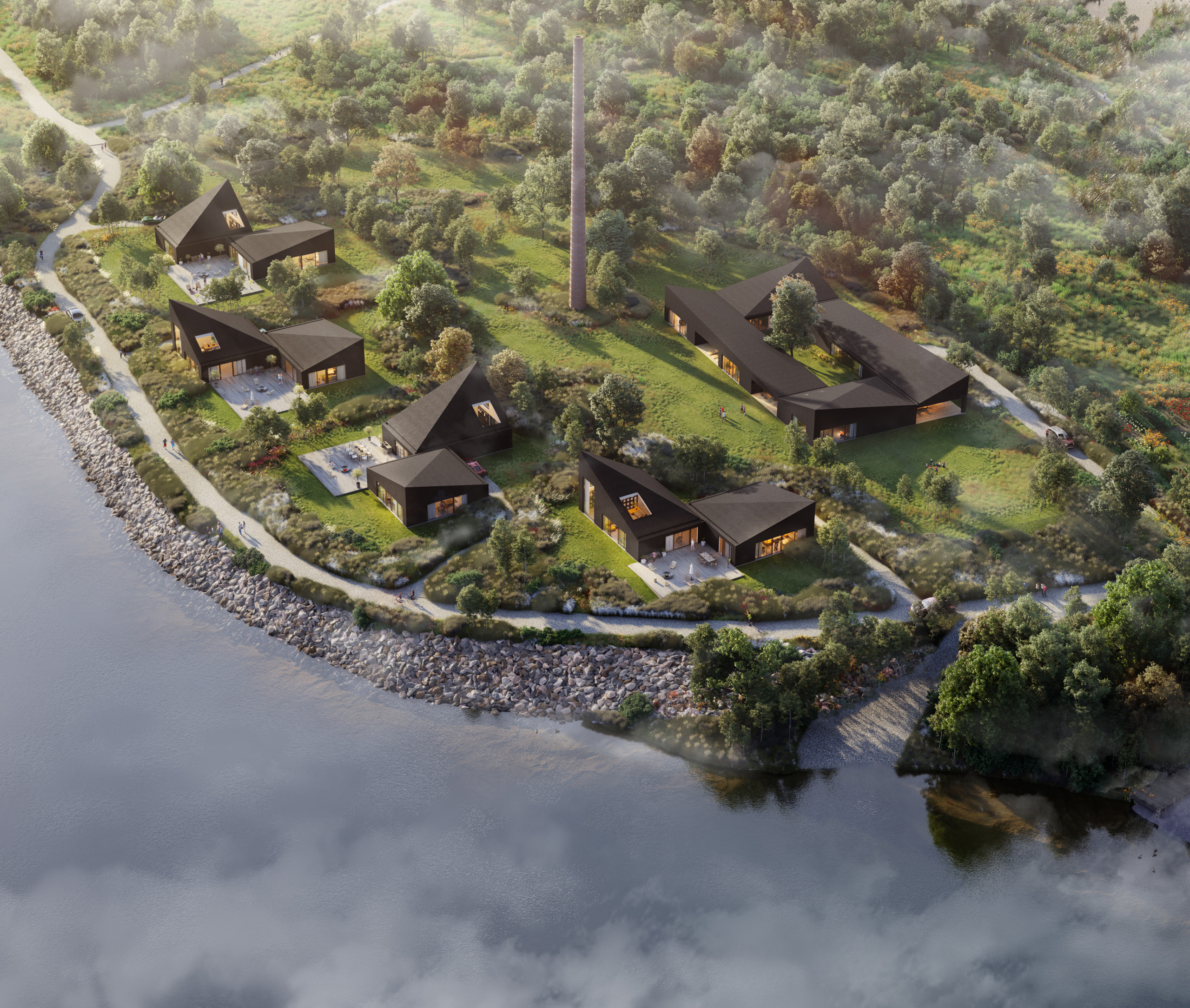 River side villas