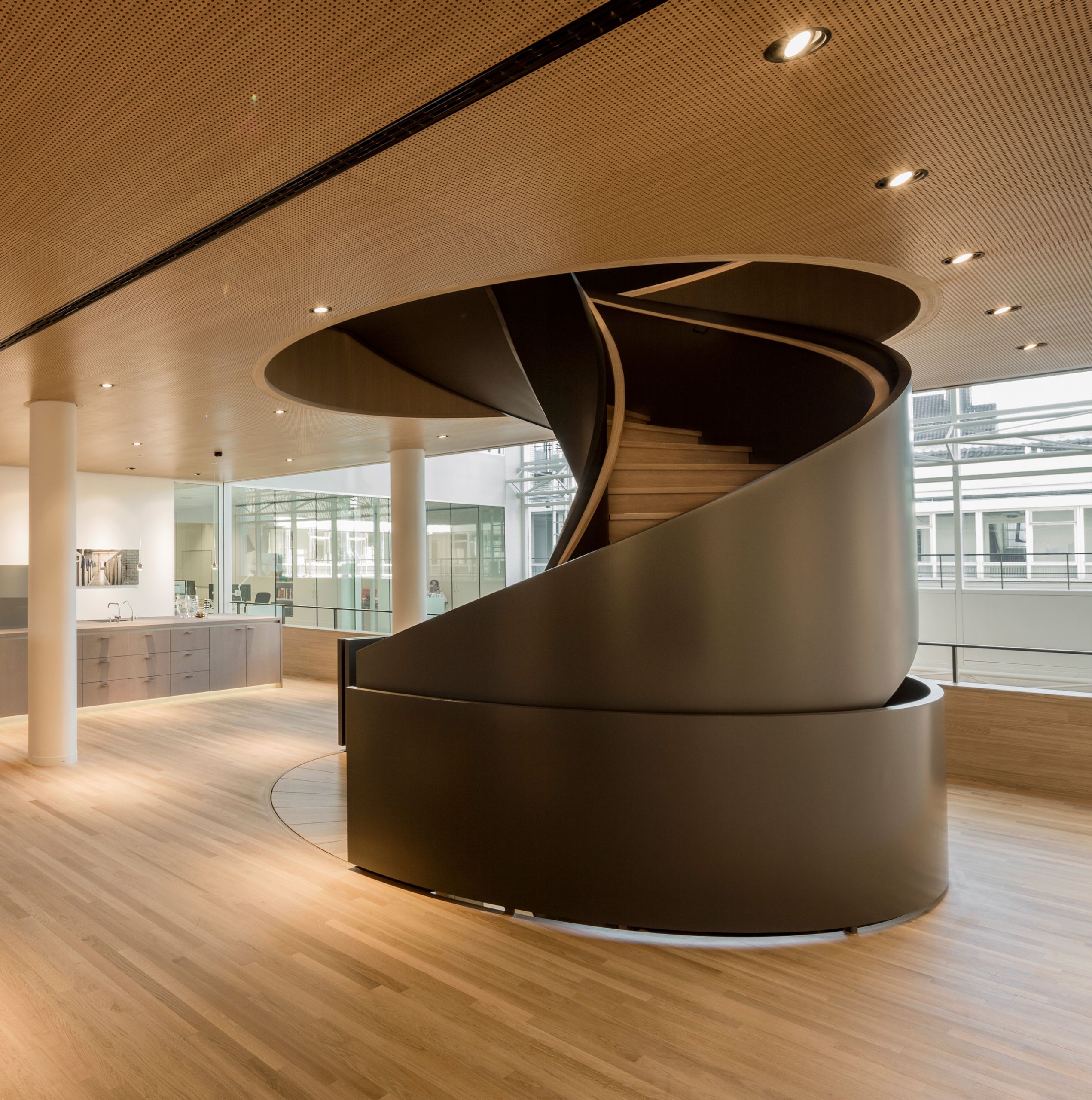 Spiral stairs